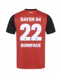 Bayer Leverkusen Victor Boniface #22 Domácí Dres 2024-25 Krátký Rukáv